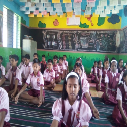   मिञ उपक्रम जि.प.शाळा बाभळसर बु. ता.शिरुर जि.पुणे .६ मार्च २०१९ विद्यार्थी ----३५