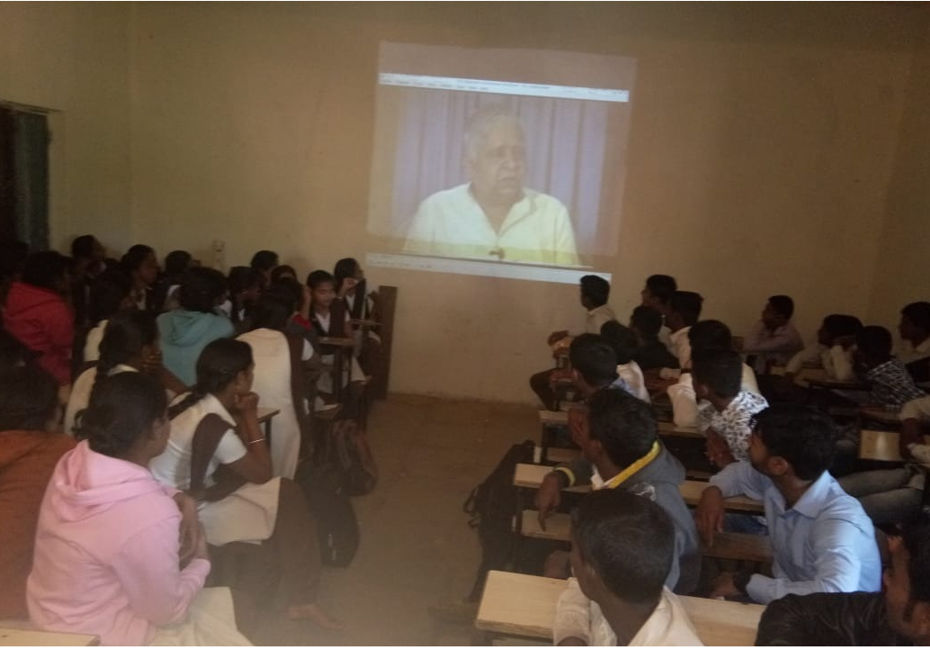 7-01-2019: नरवीर तानाजी मालुसरे विद्यालय   दापोडे, Velhe Taluka Pune 70 students